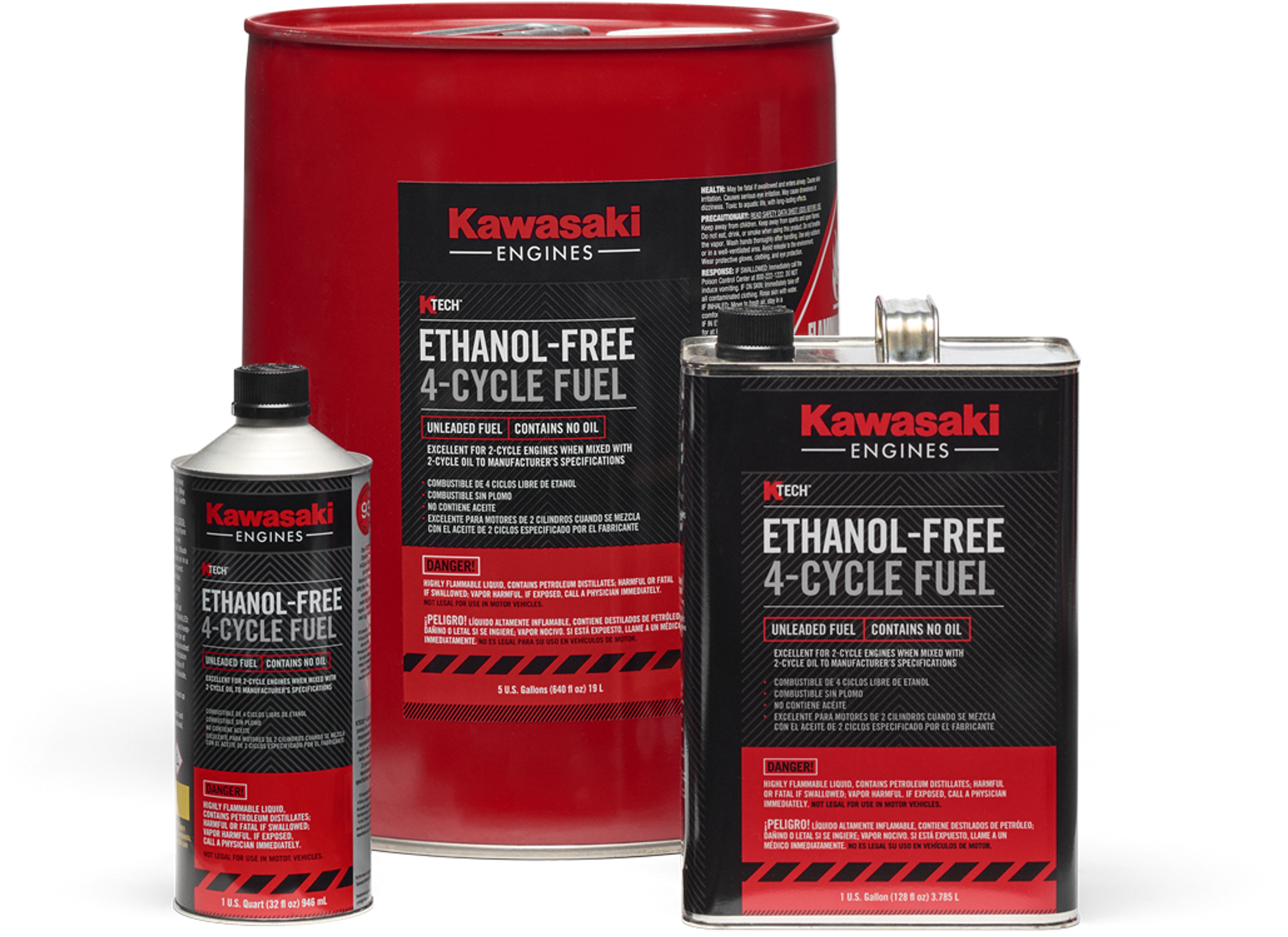 KAWASAKI KTECH™ ETHANOL-FREE 4-CYCLE FUEL